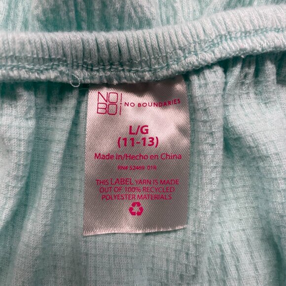 No Boundaries Crochet Trim, Cold Should Top in Mint Green, Size Large, BNG4-ANWX - Picture 4 of 7